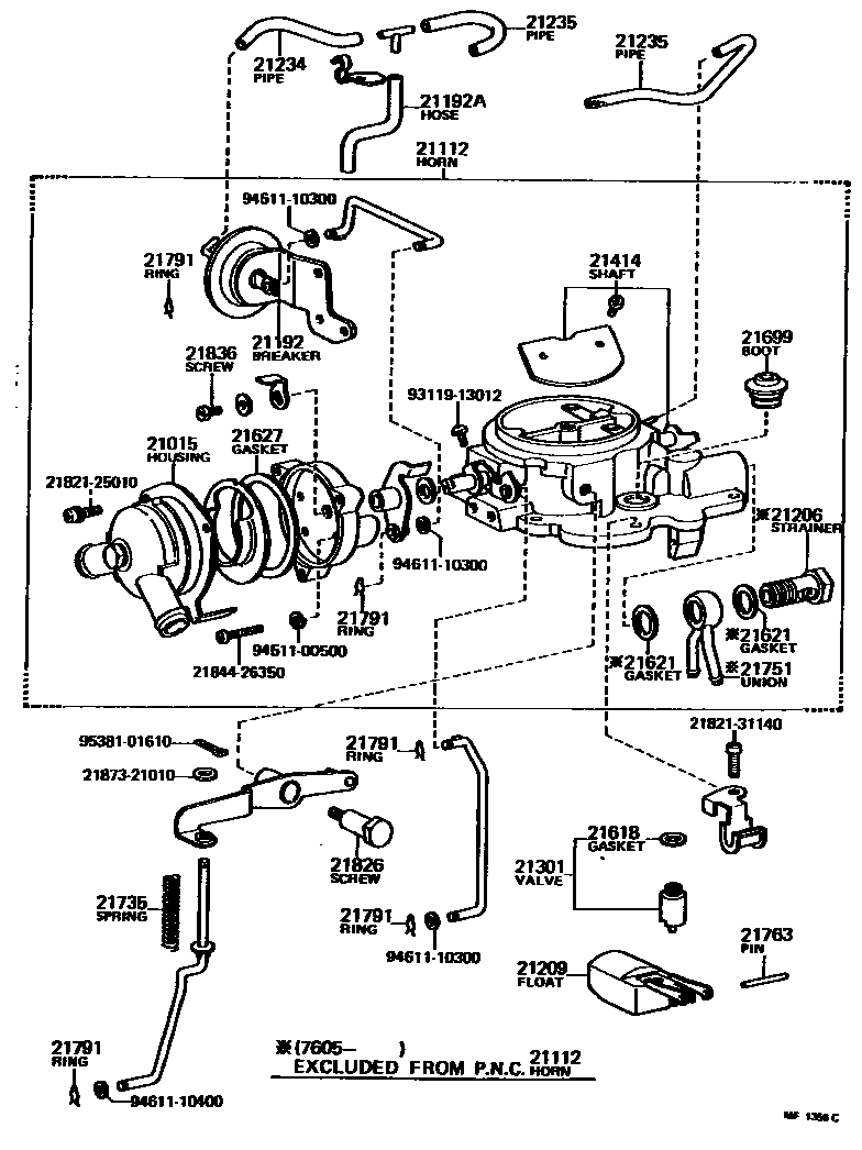 2103 — CARBURETOR