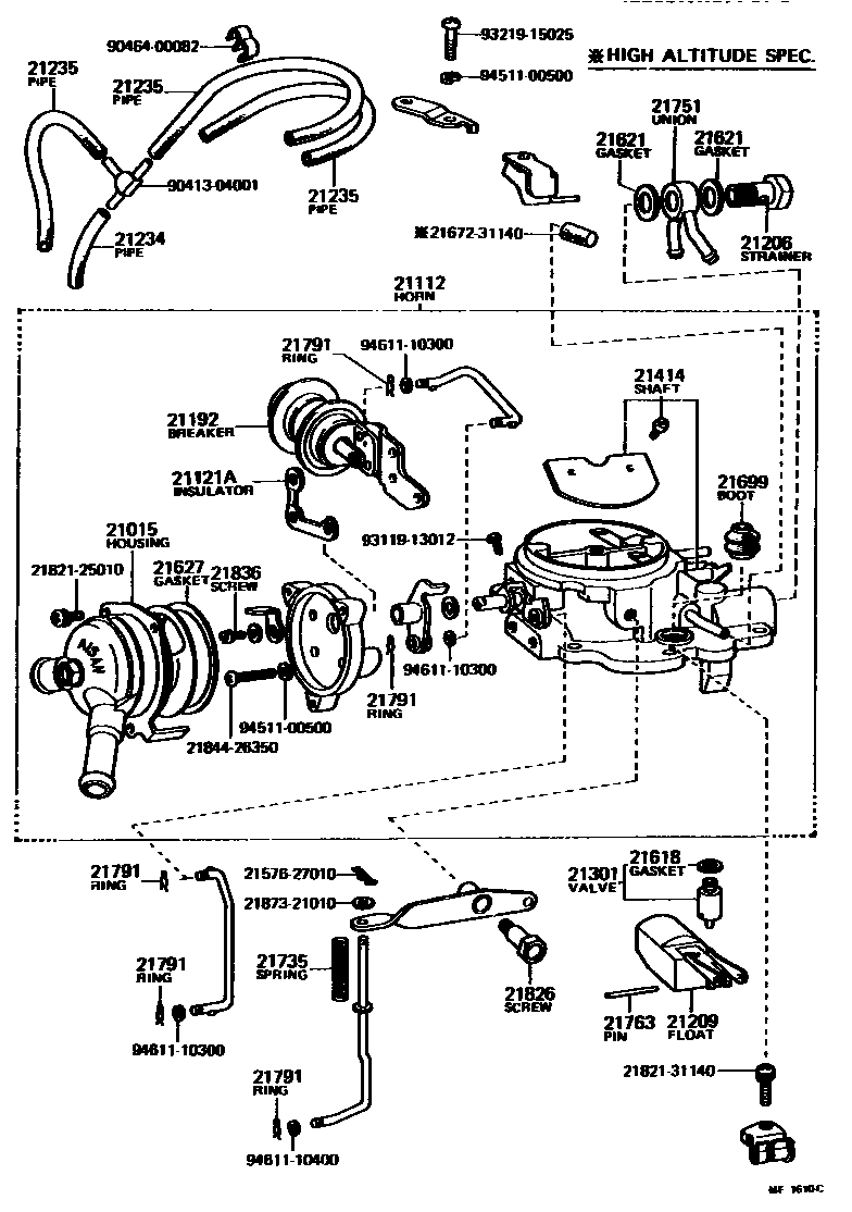 2103 — CARBURETOR