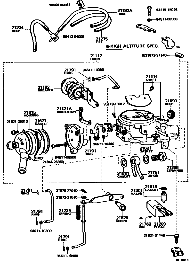 2103 — CARBURETOR