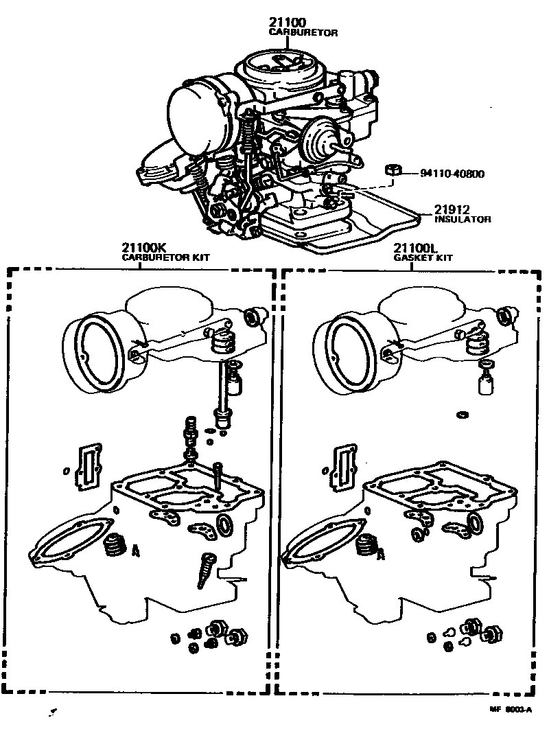 2102 — CARBURETOR ASSEMBLY