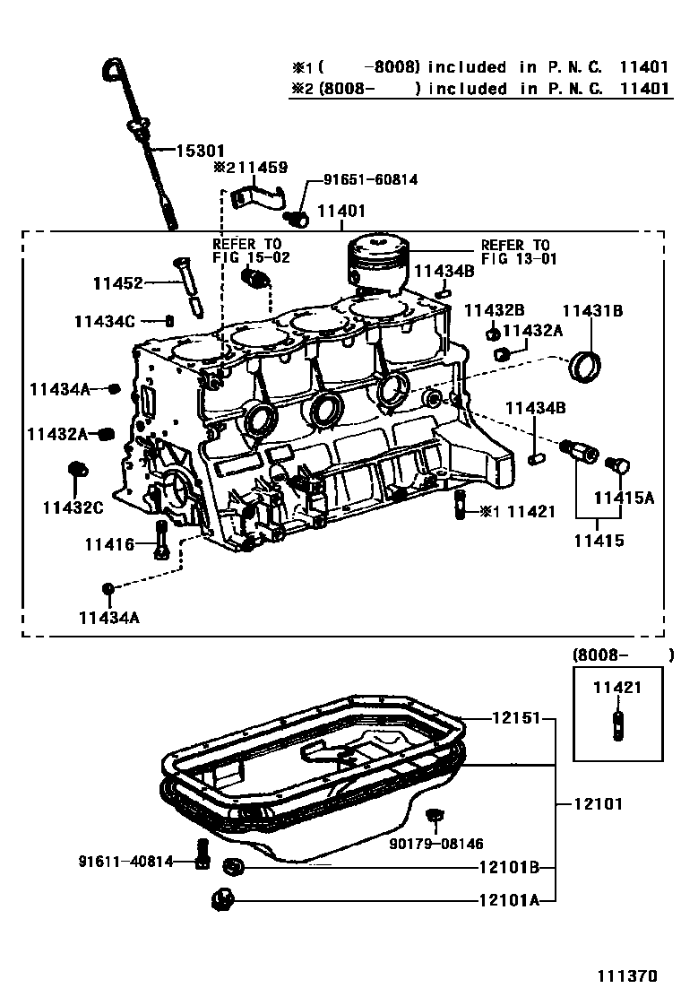 1105 — CYLINDER BLOCK