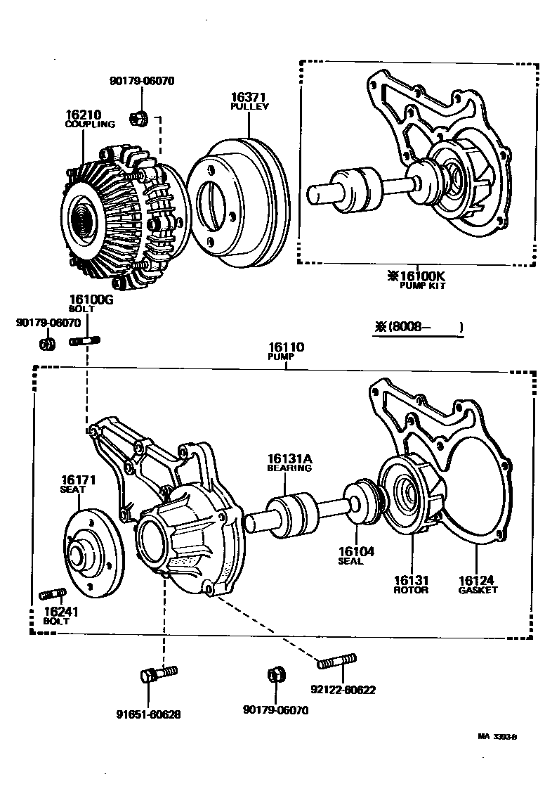 1601 — WATER PUMP