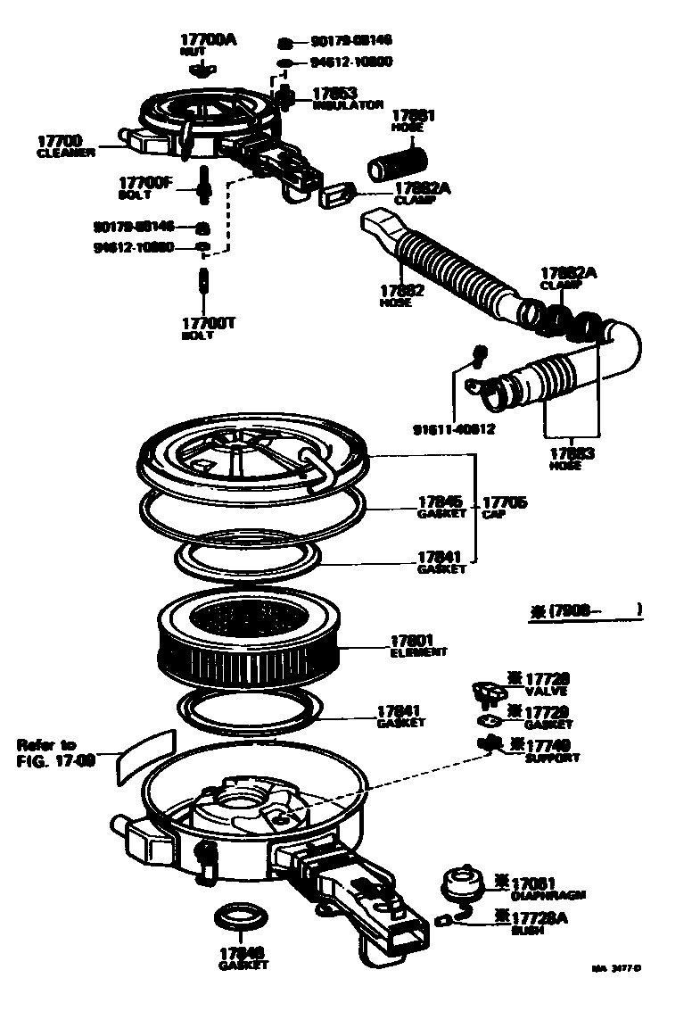 1703 — AIR CLEANER