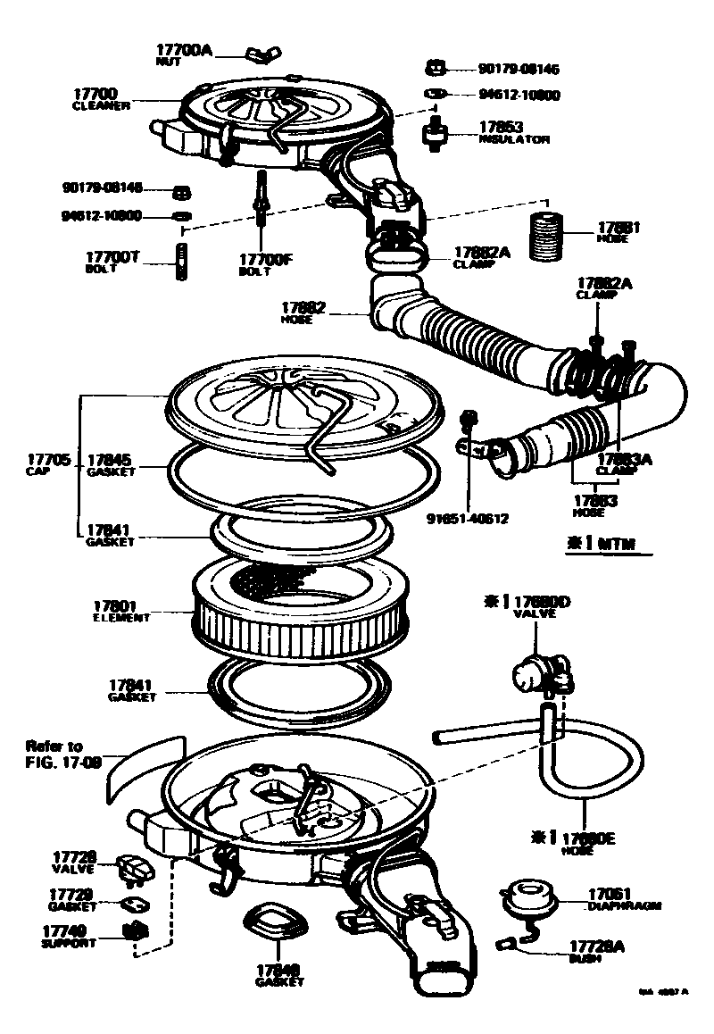 1703 — AIR CLEANER
