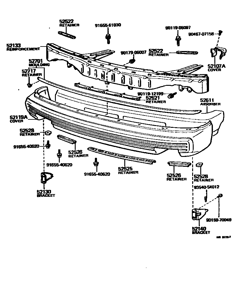 5201 — FRONT BUMPER & BUMPER STAY