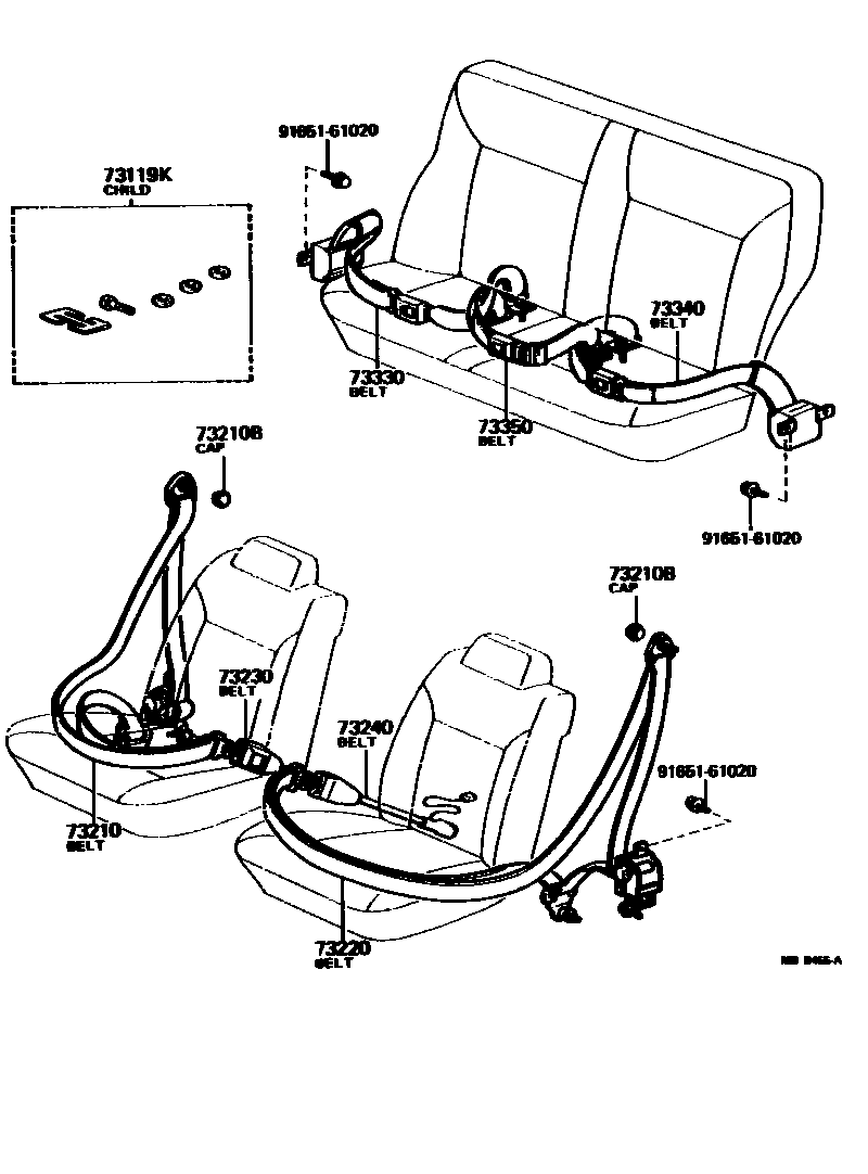 7104 — SEAT BELT & CHILD RESTRAINT SEAT