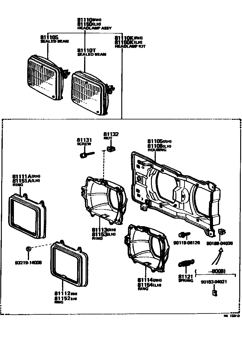 8101 — HEADLAMP