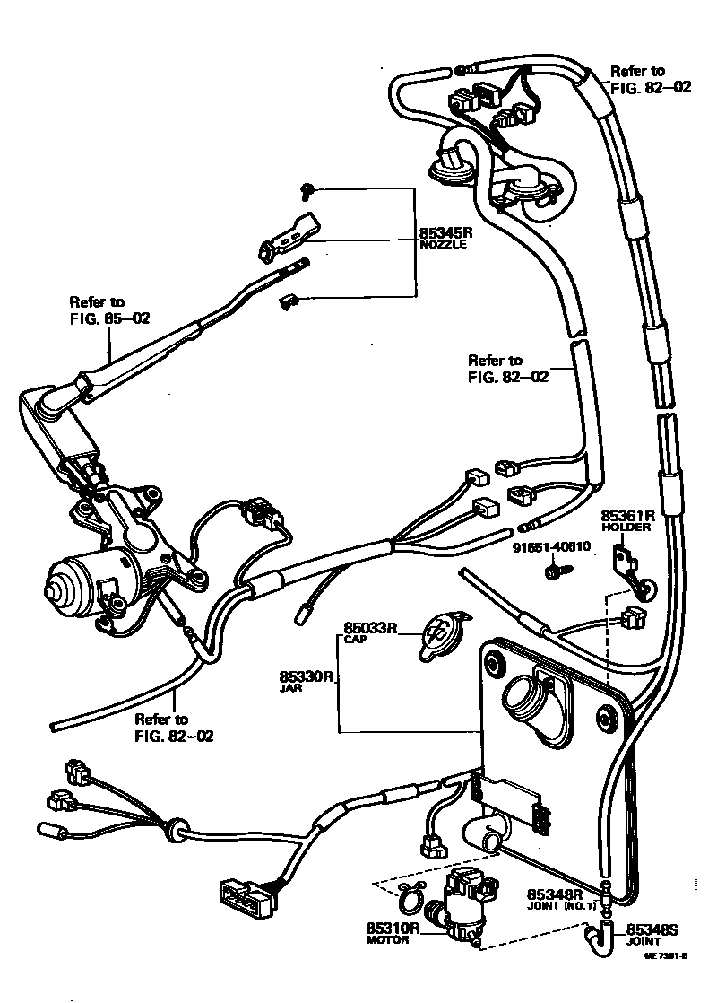 8504 — REAR WASHER