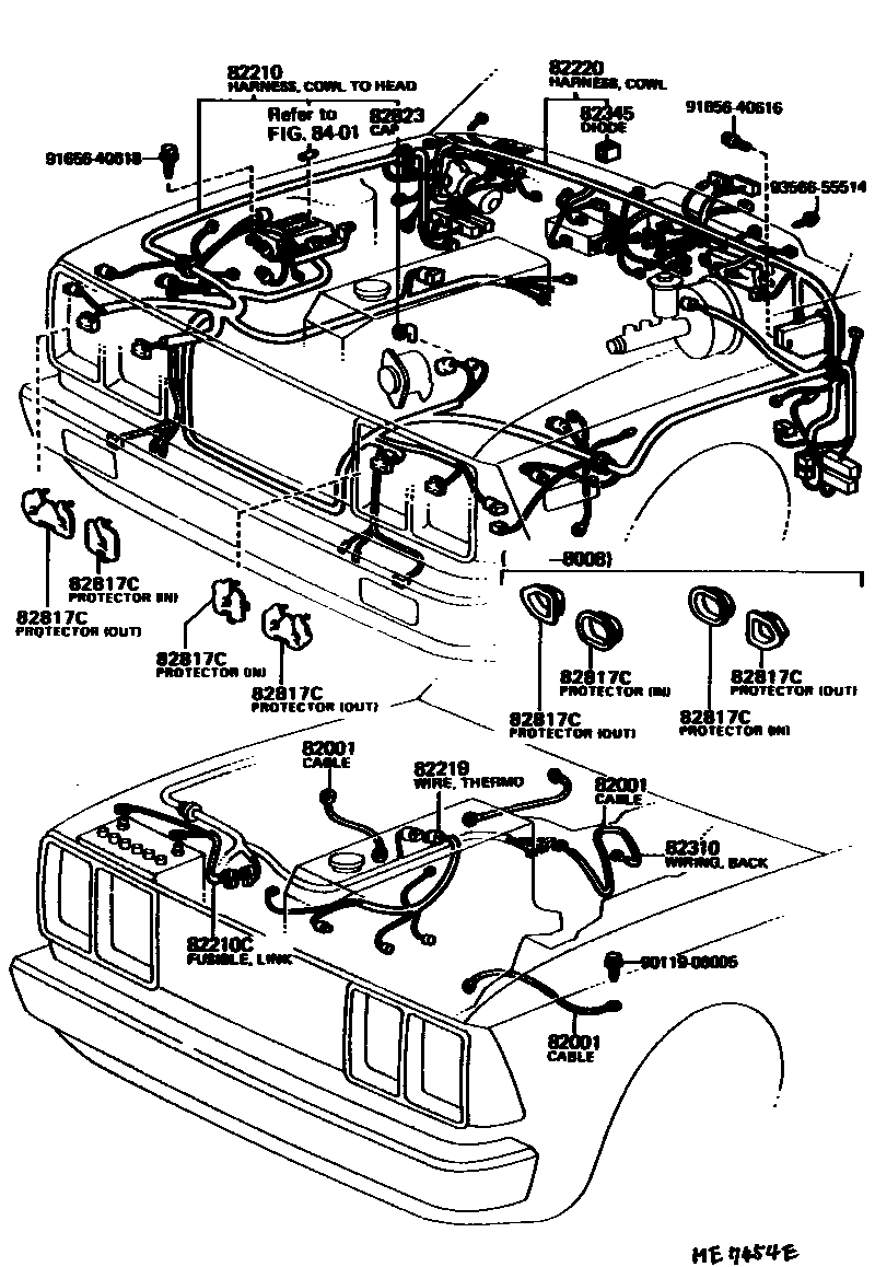 8202 — WIRING & CLAMP