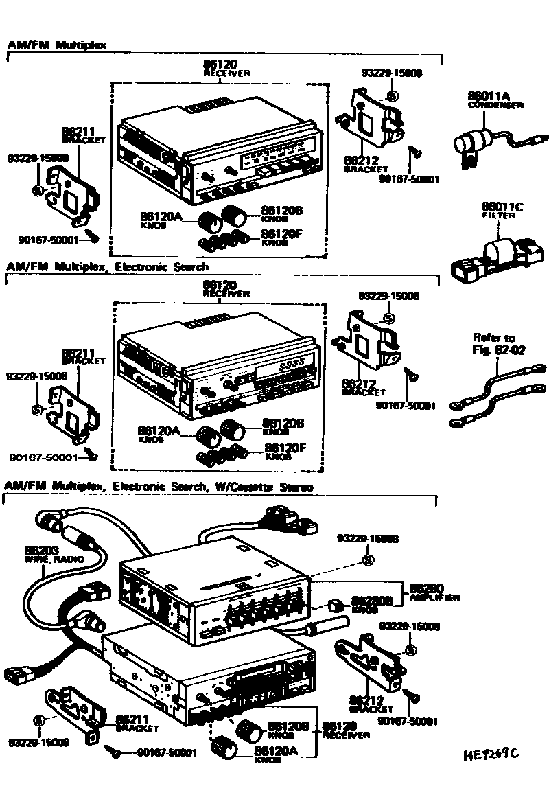 8601 — RADIO RECEIVER & AMPLIFIER & CONDENSER