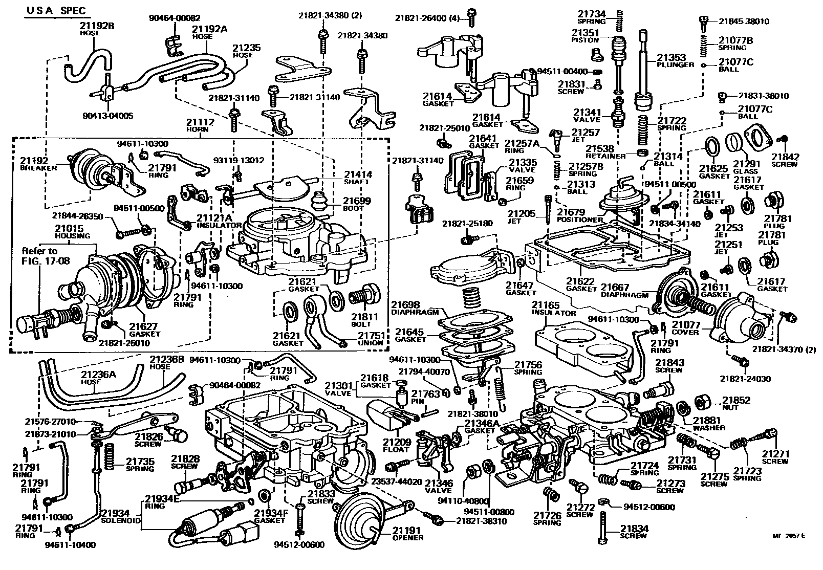 2103 — CARBURETOR