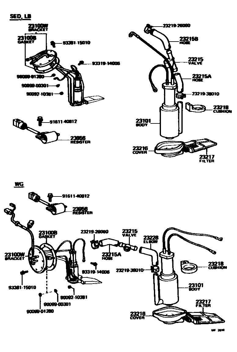 2301 — FUEL PUMP & PIPE