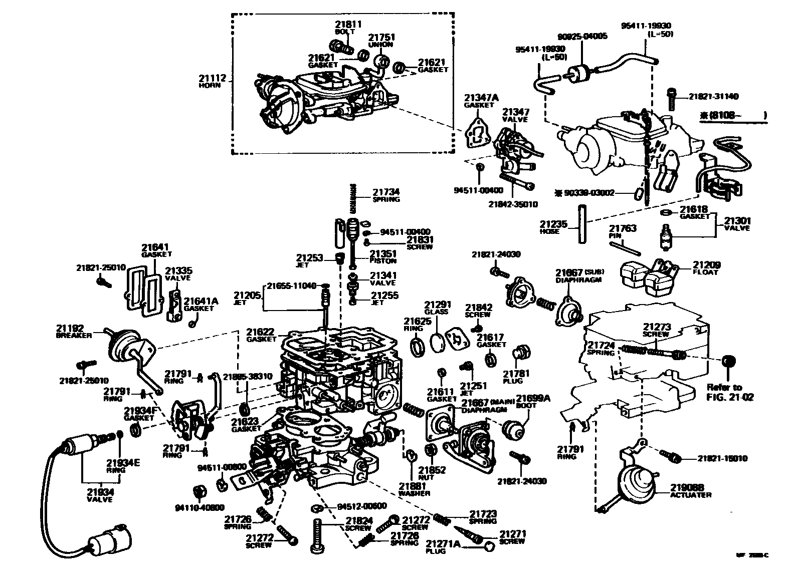 2103 — CARBURETOR
