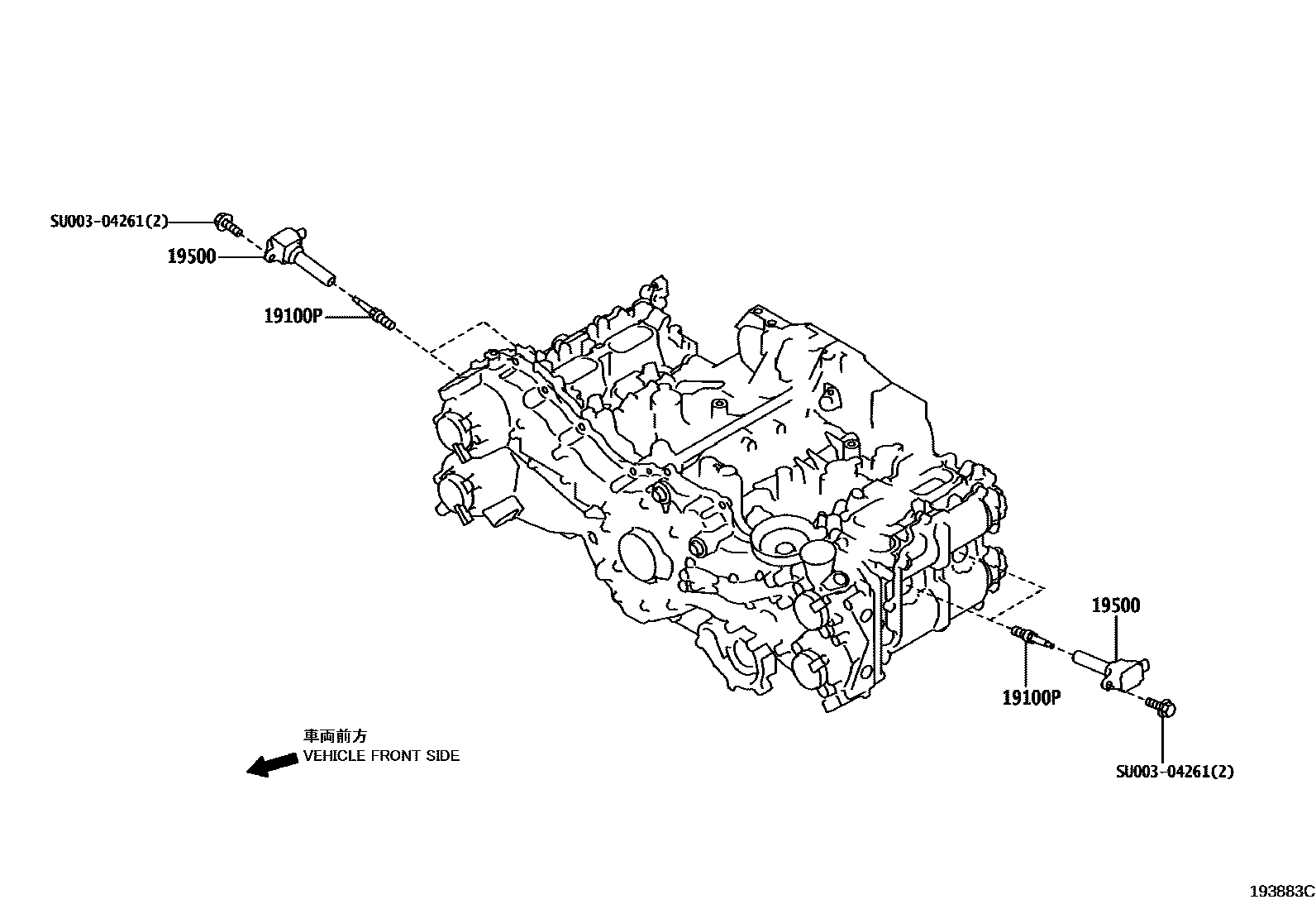 1901 — IGNITION COIL & SPARK PLUG / GLOW PLUG