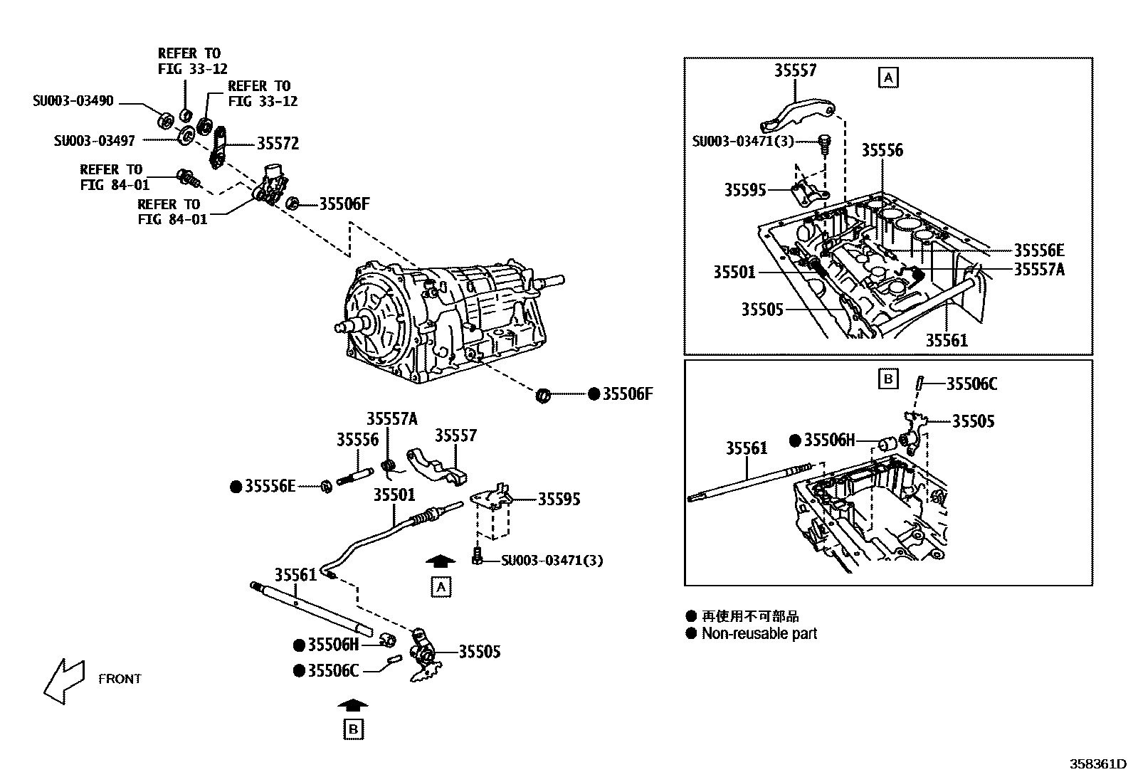 3513 — THROTTLE LINK & VALVE LEVER (ATM)