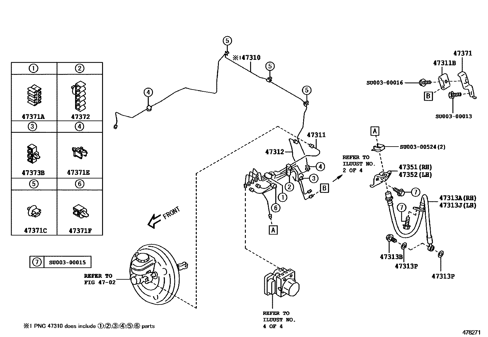 4708 — BRAKE TUBE & CLAMP