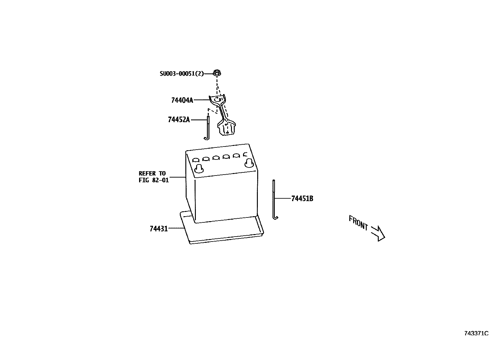 7402 — BATTERY CARRIER