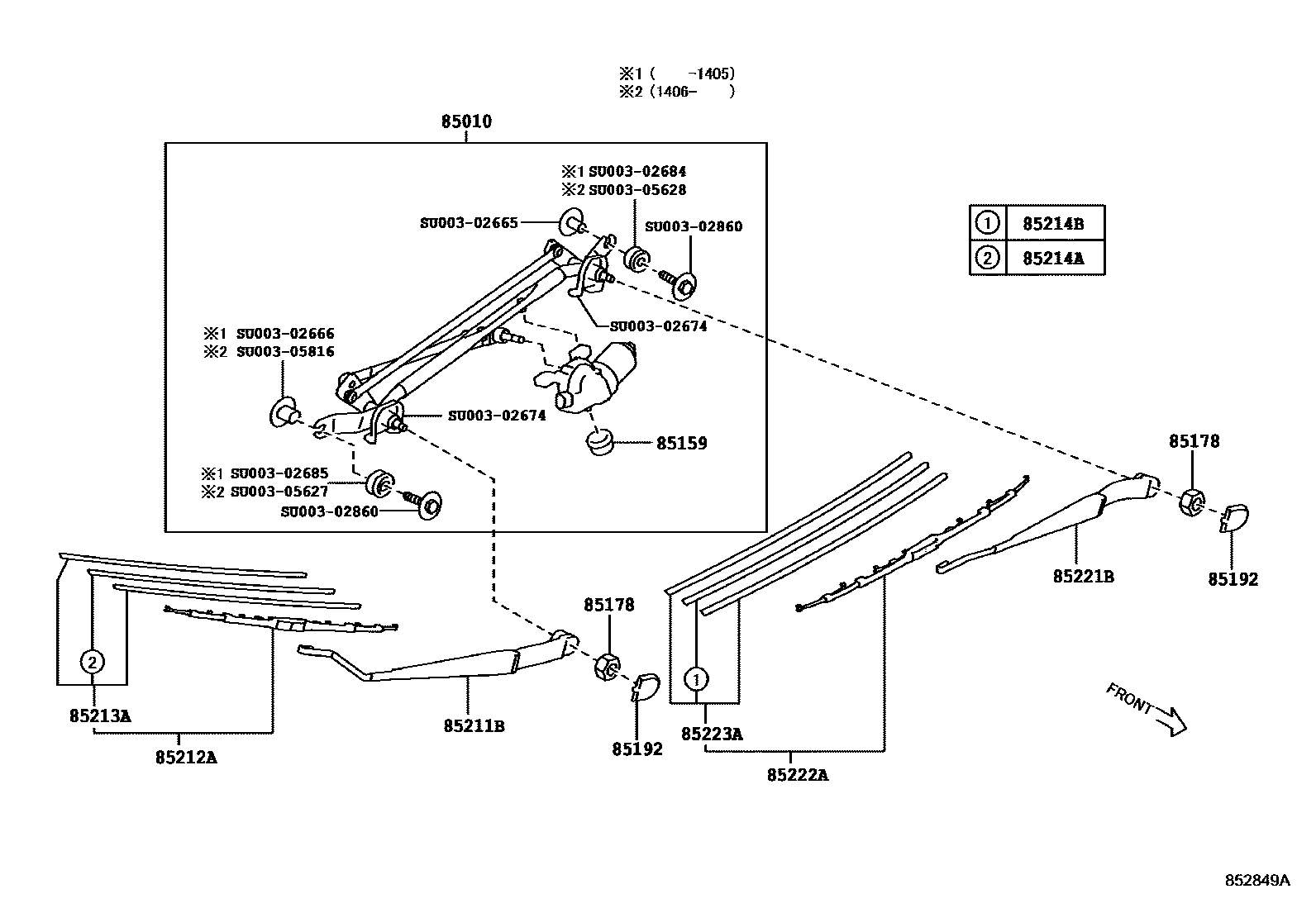 8501 — WINDSHIELD WIPER