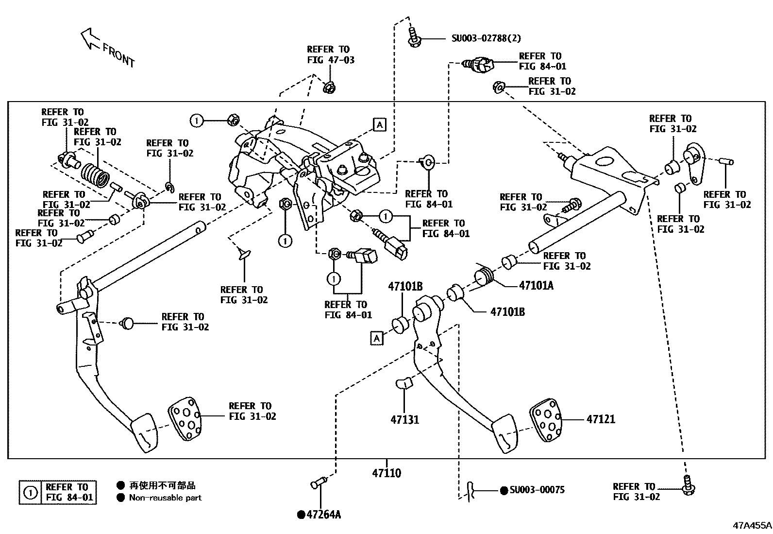 4701 — BRAKE PEDAL & BRACKET