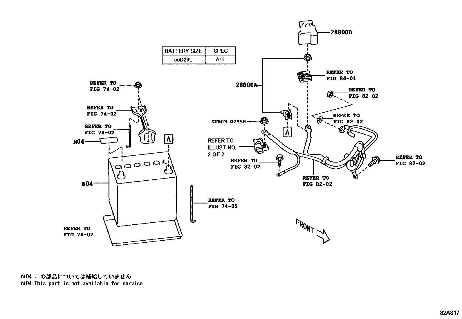 8201 — BATTERY & BATTERY CABLE