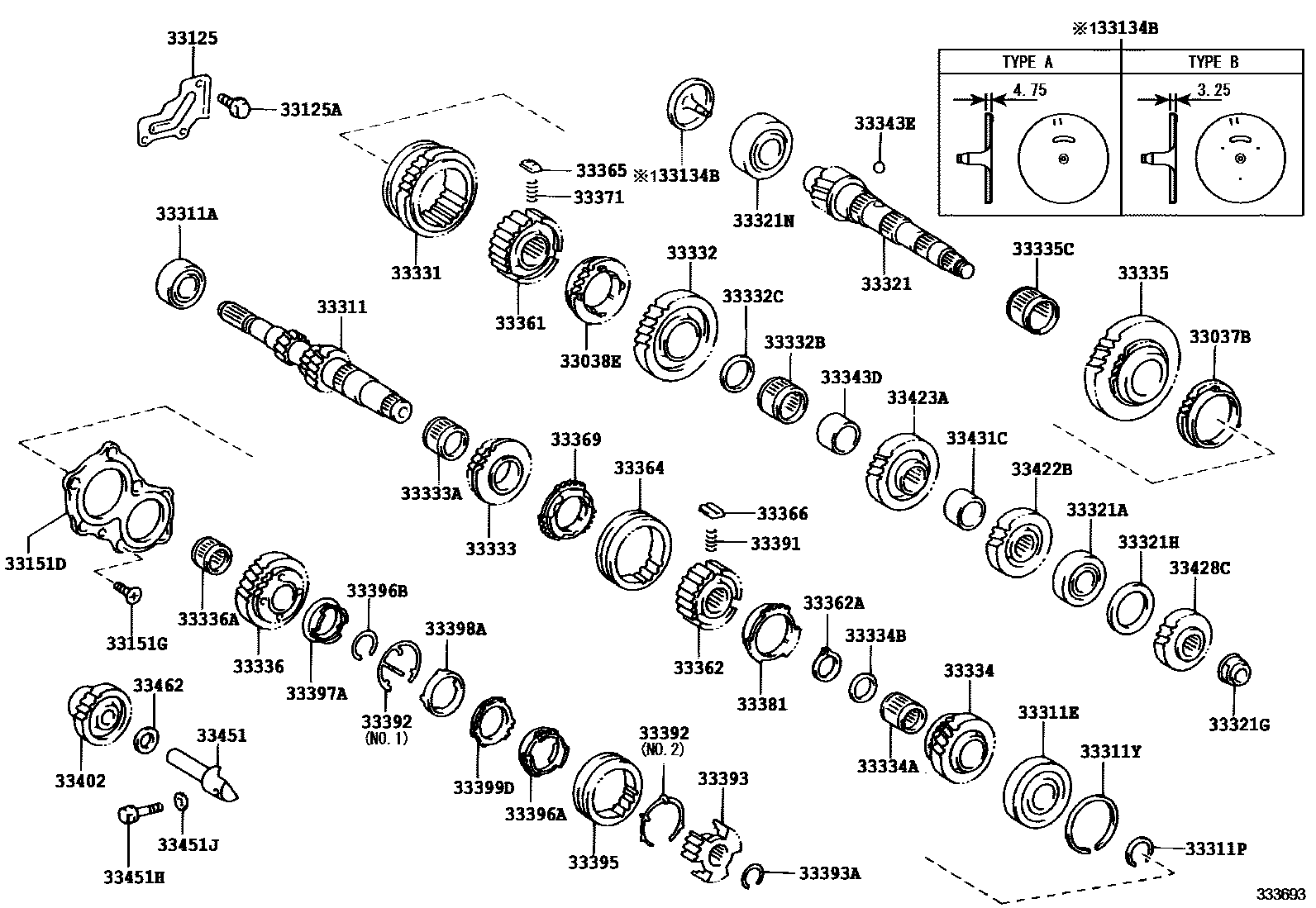 3305 — TRANSMISSION GEAR (MTM)