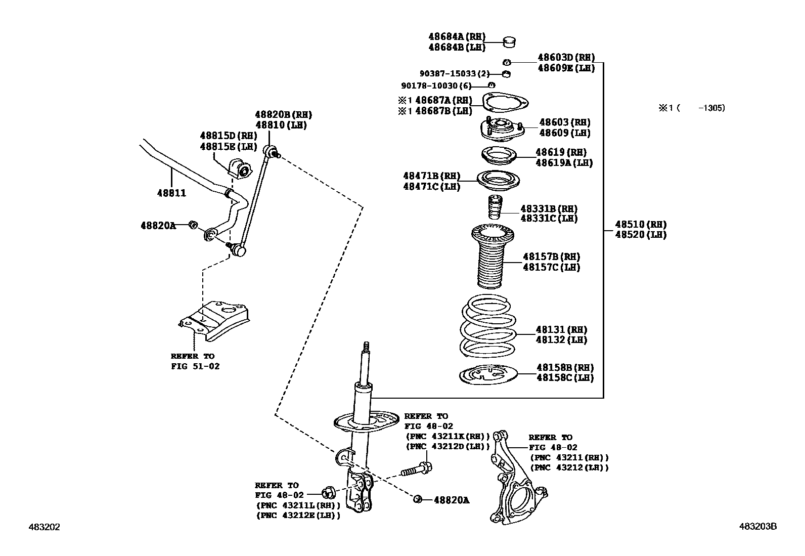 4803 — FRONT SPRING & SHOCK ABSORBER