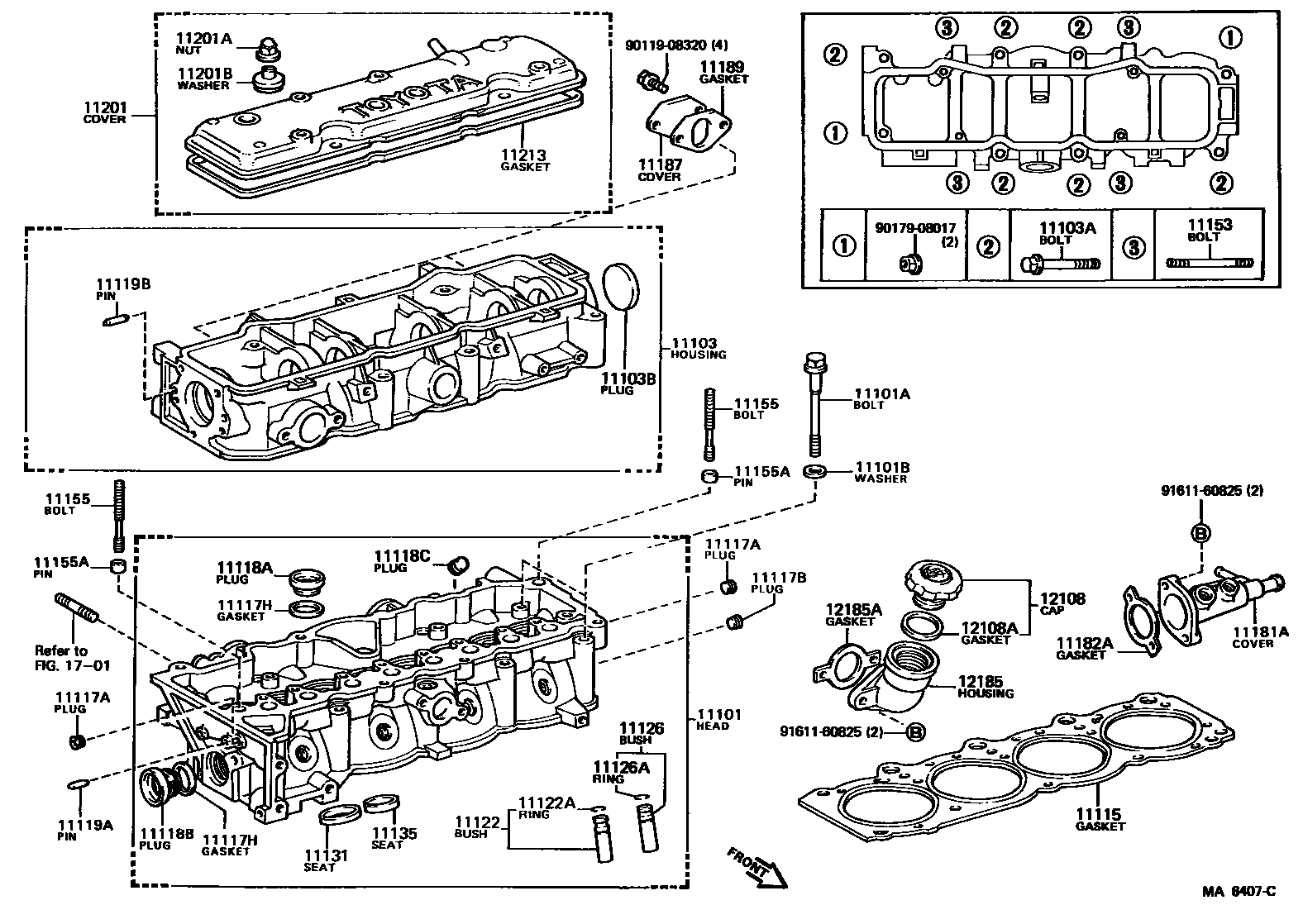 1104 — CYLINDER HEAD