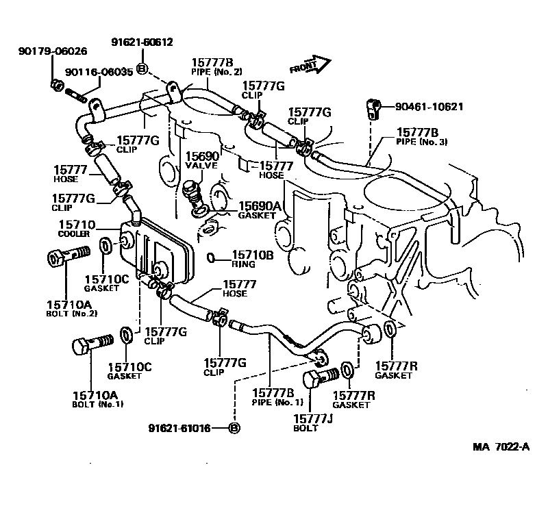 1503 — ENGINE OIL COOLER