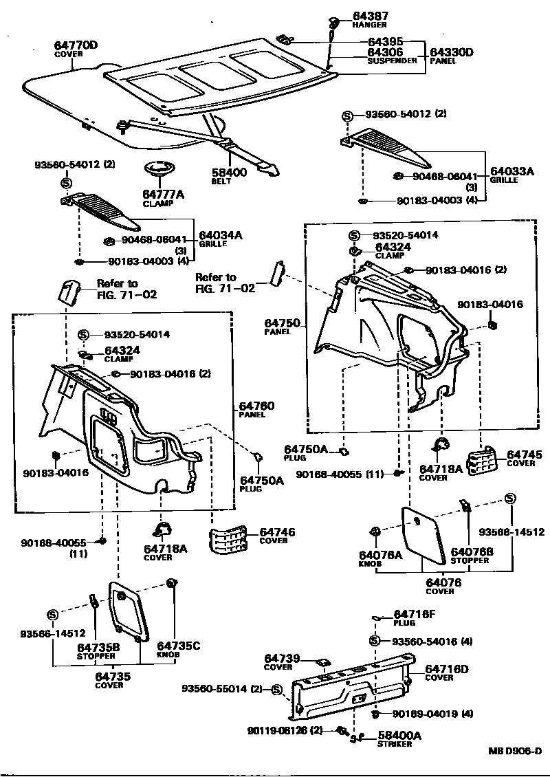 6404 — DECK BOARD & DECK TRIM COVER