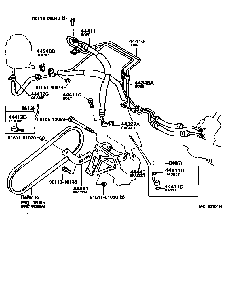 4503 — POWER STEERING TUBE