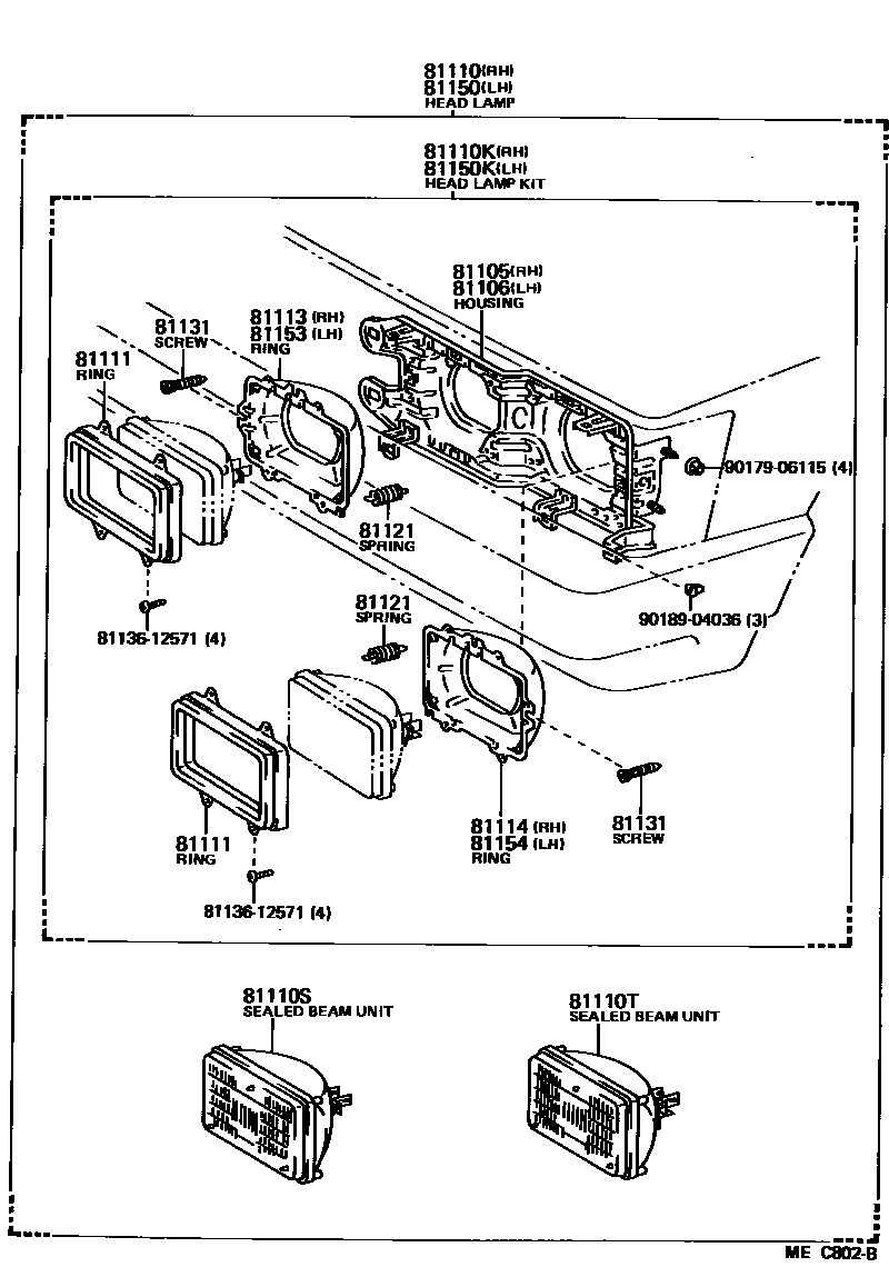 8101 — HEADLAMP