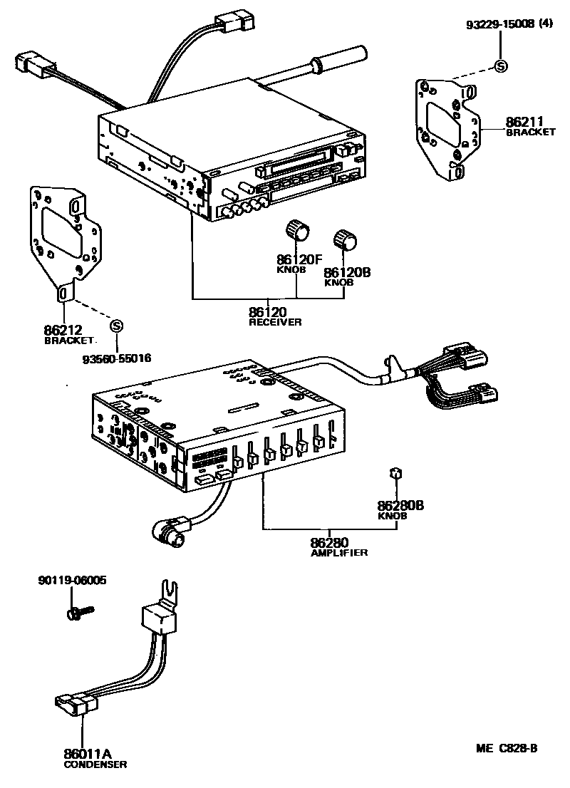 8601 — RADIO RECEIVER & AMPLIFIER & CONDENSER