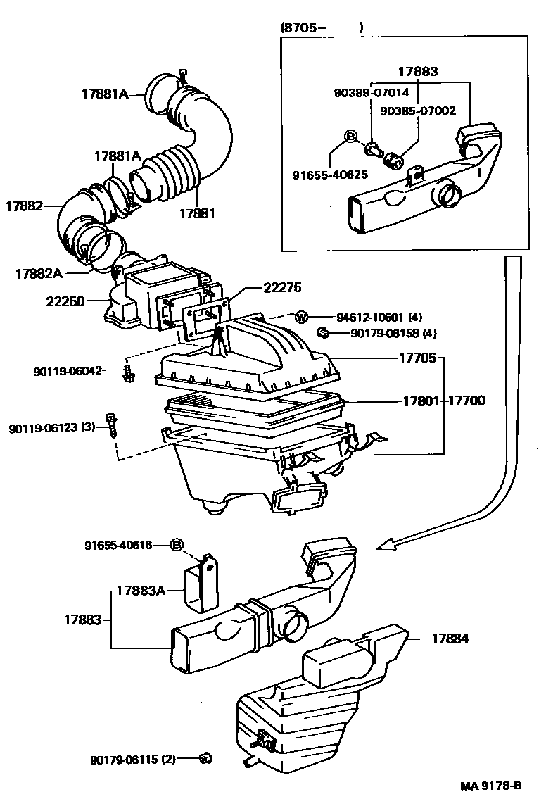 1703 — AIR CLEANER
