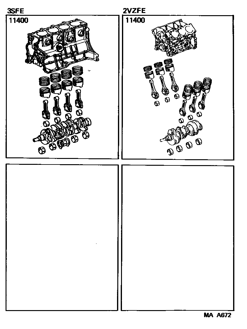 1102 — SHORT BLOCK ASSEMBLY