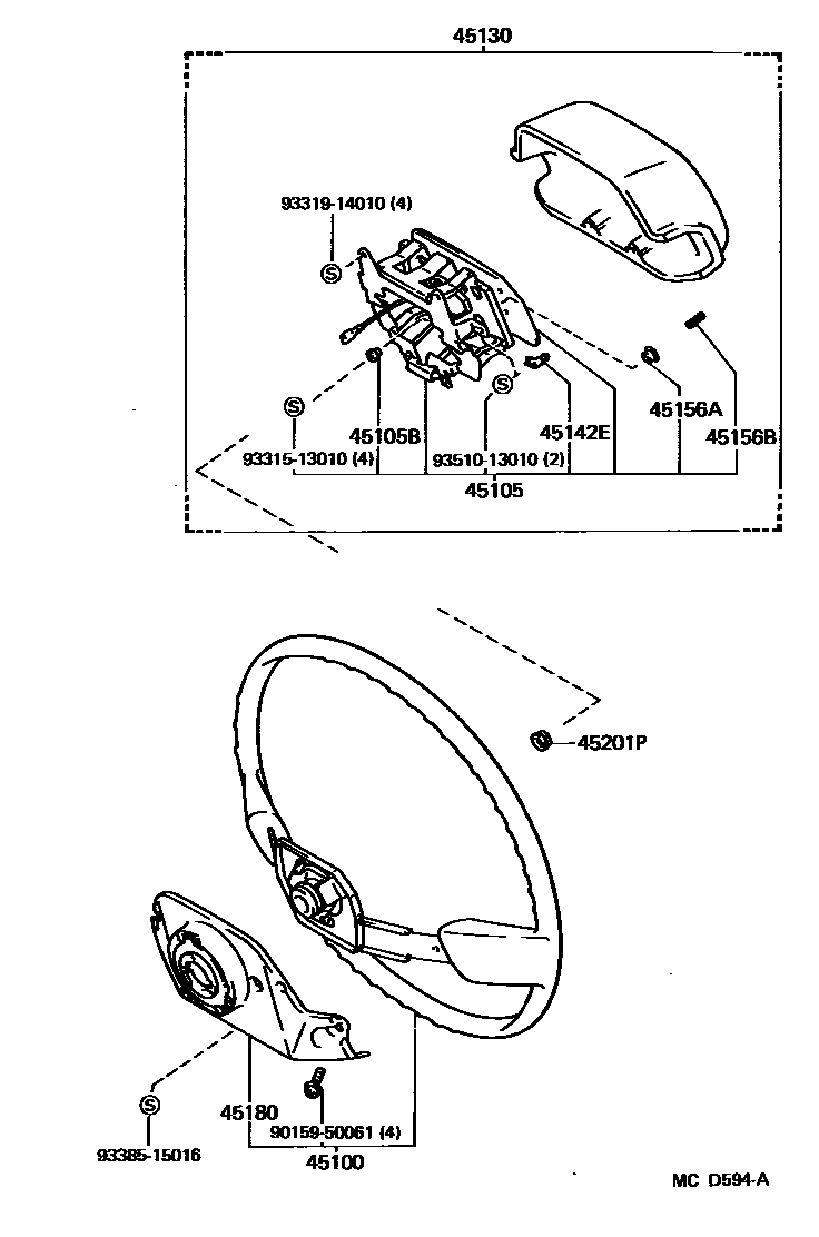 4504 — STEERING WHEEL