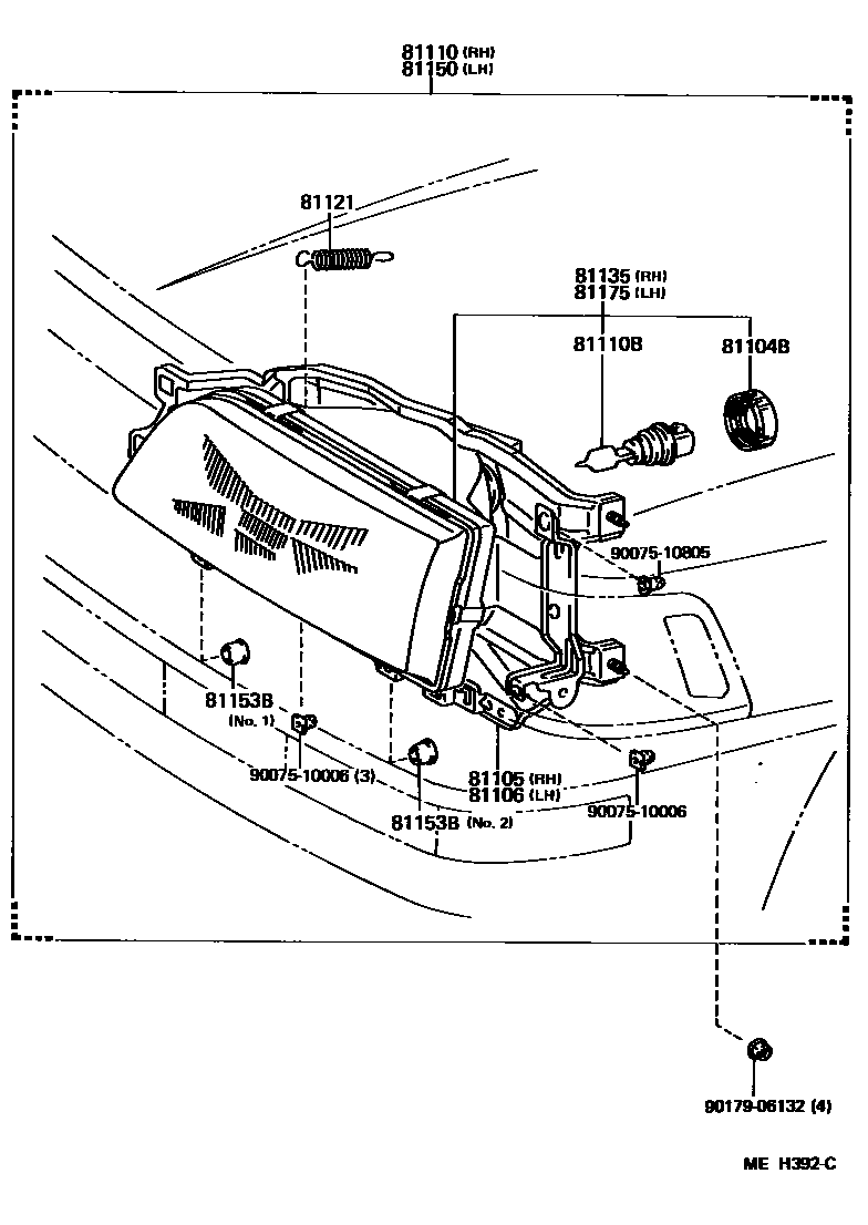8101 — HEADLAMP