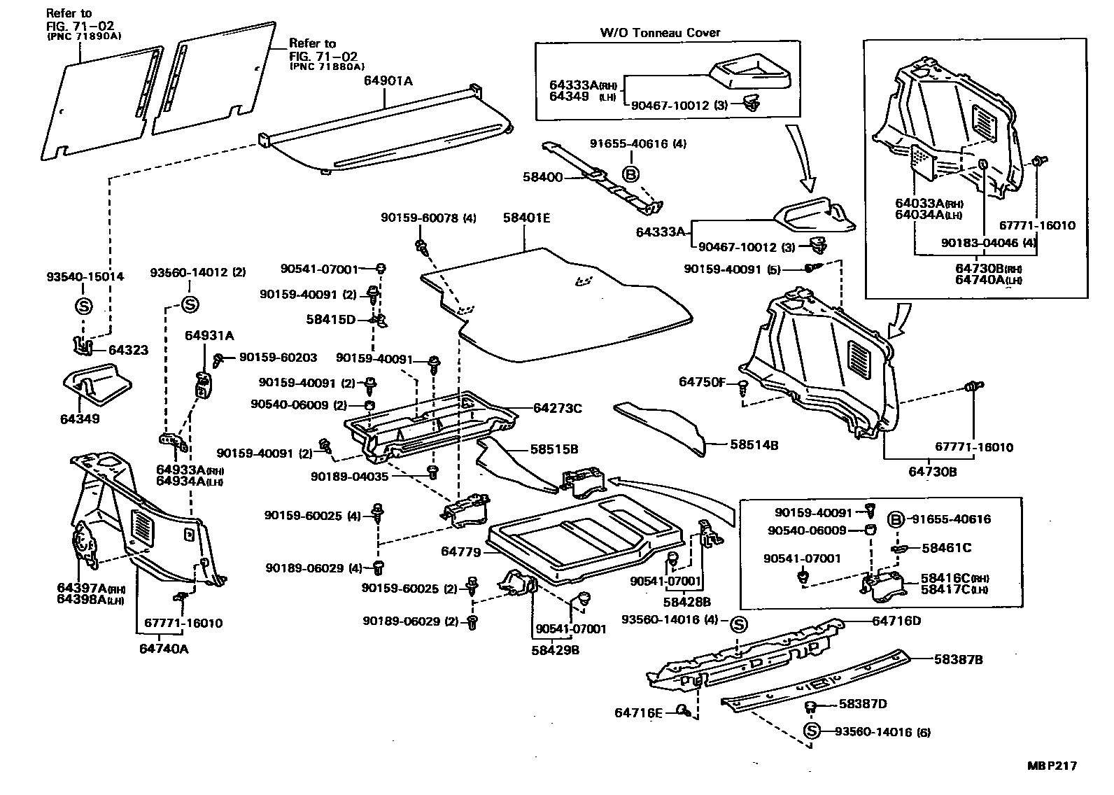 6404 — DECK BOARD & DECK TRIM COVER