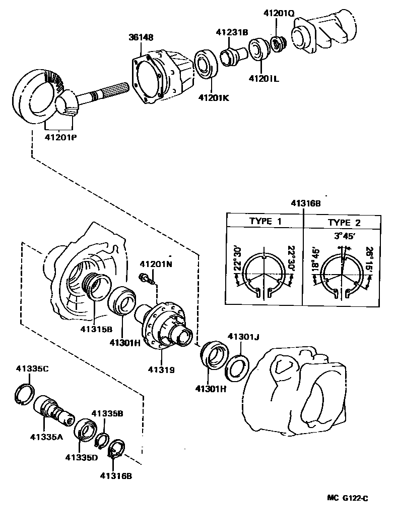 3610 — TRANSFER GEAR