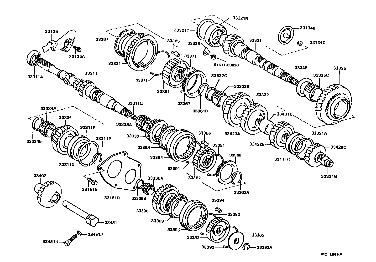 3305 — TRANSMISSION GEAR (MTM)