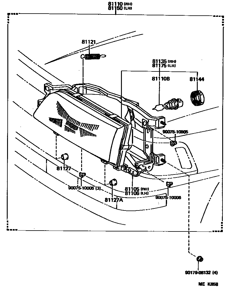8101 — HEADLAMP