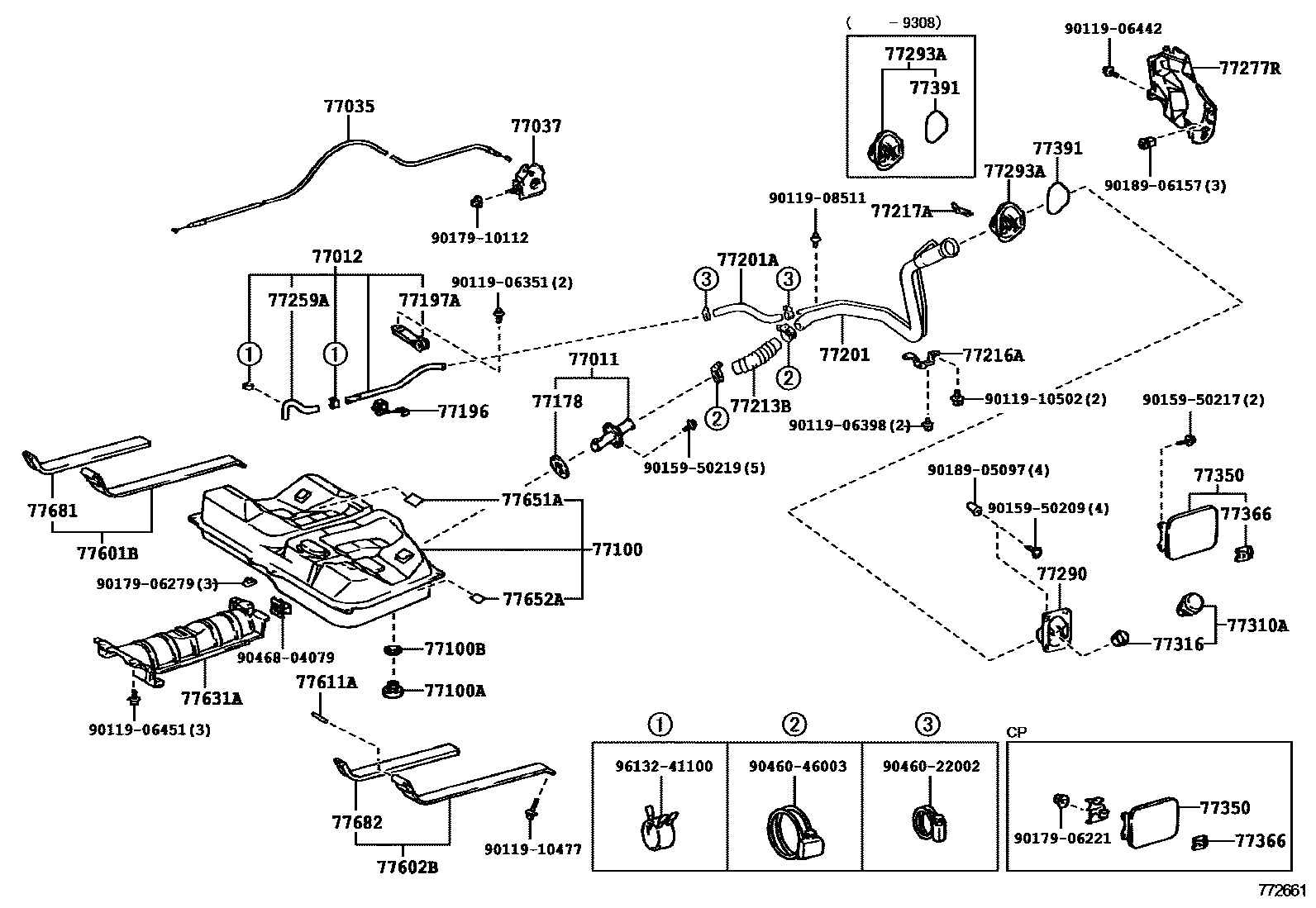 7701 — FUEL TANK & TUBE