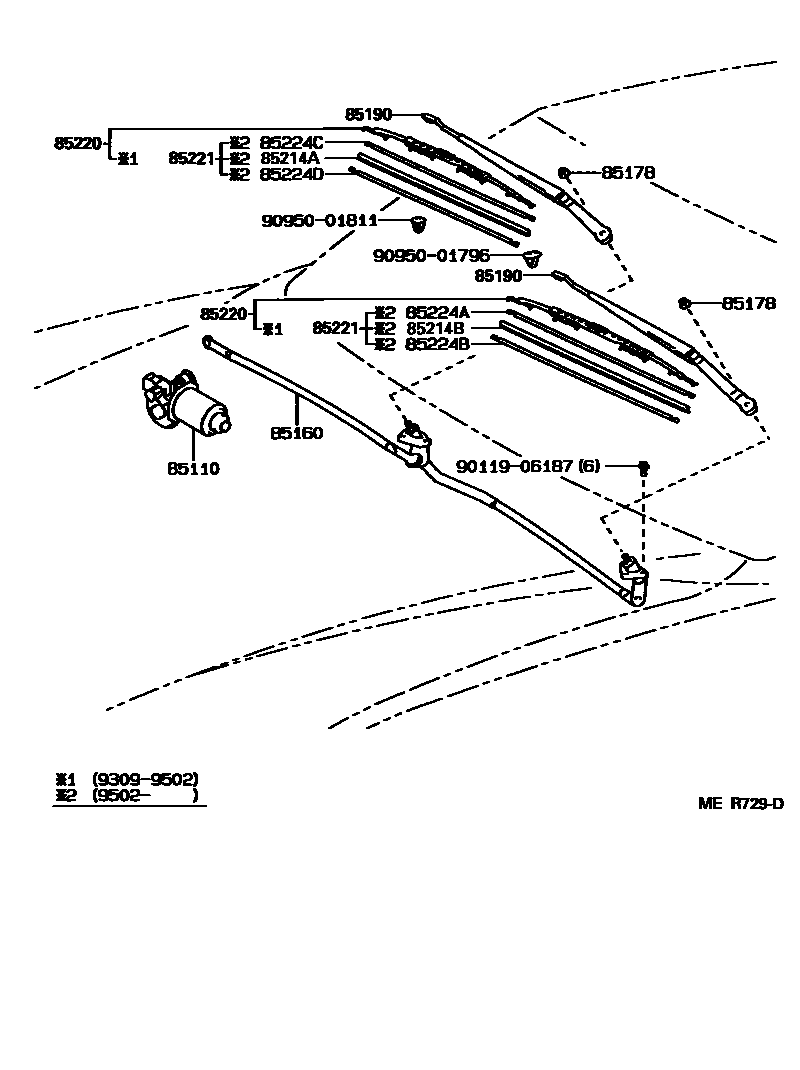 8501 — WINDSHIELD WIPER