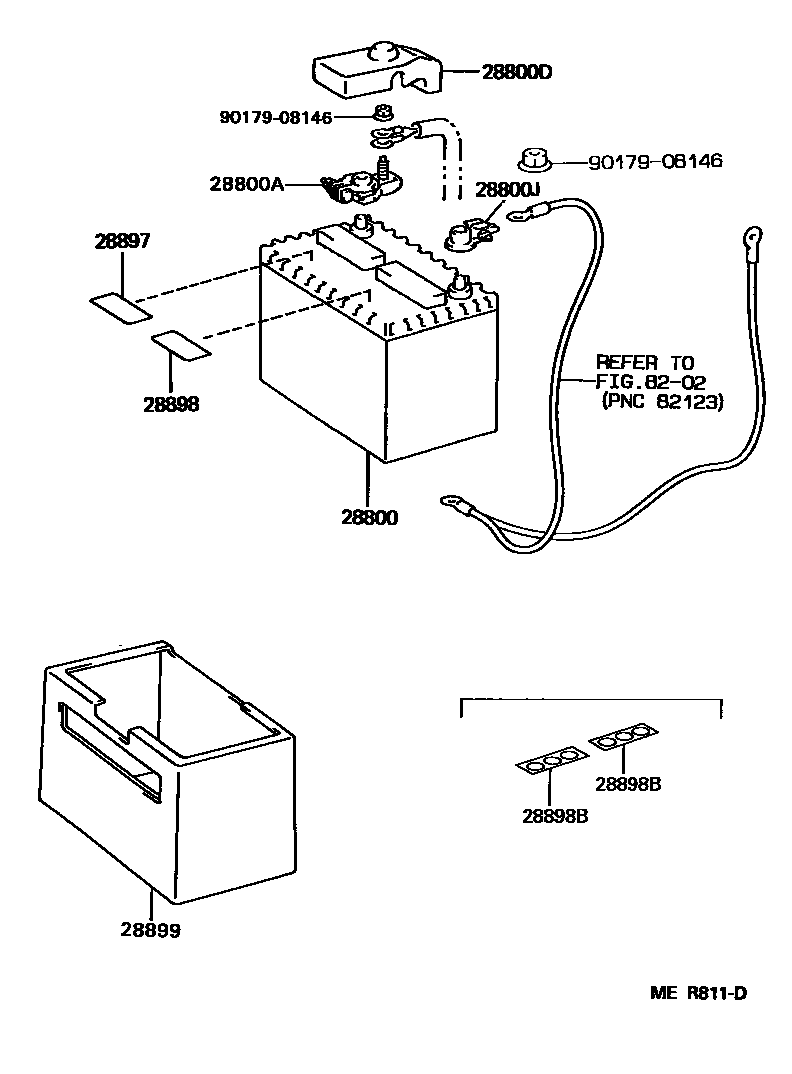 8201 — BATTERY & BATTERY CABLE