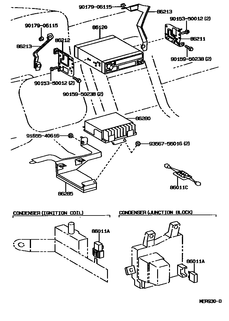 8601 — RADIO RECEIVER & AMPLIFIER & CONDENSER