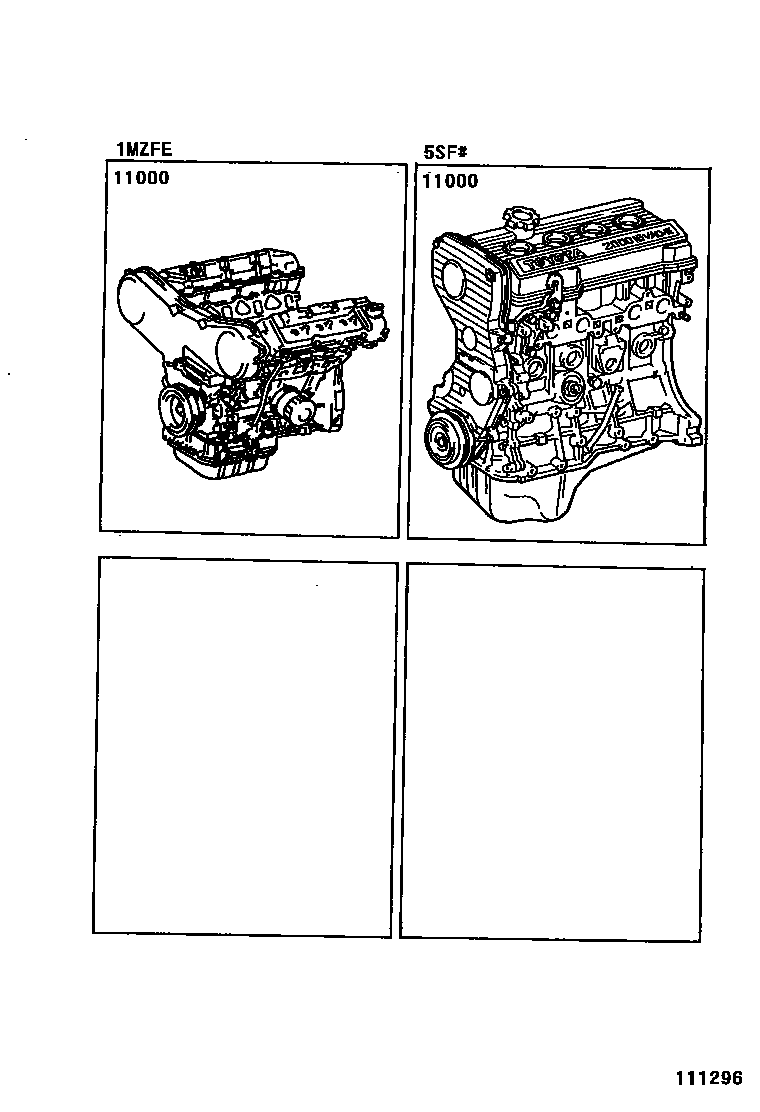 1101 — PARTIAL ENGINE ASSEMBLY