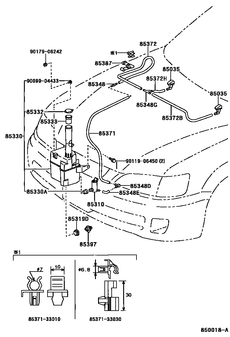 8503 — WINDSHIELD WASHER
