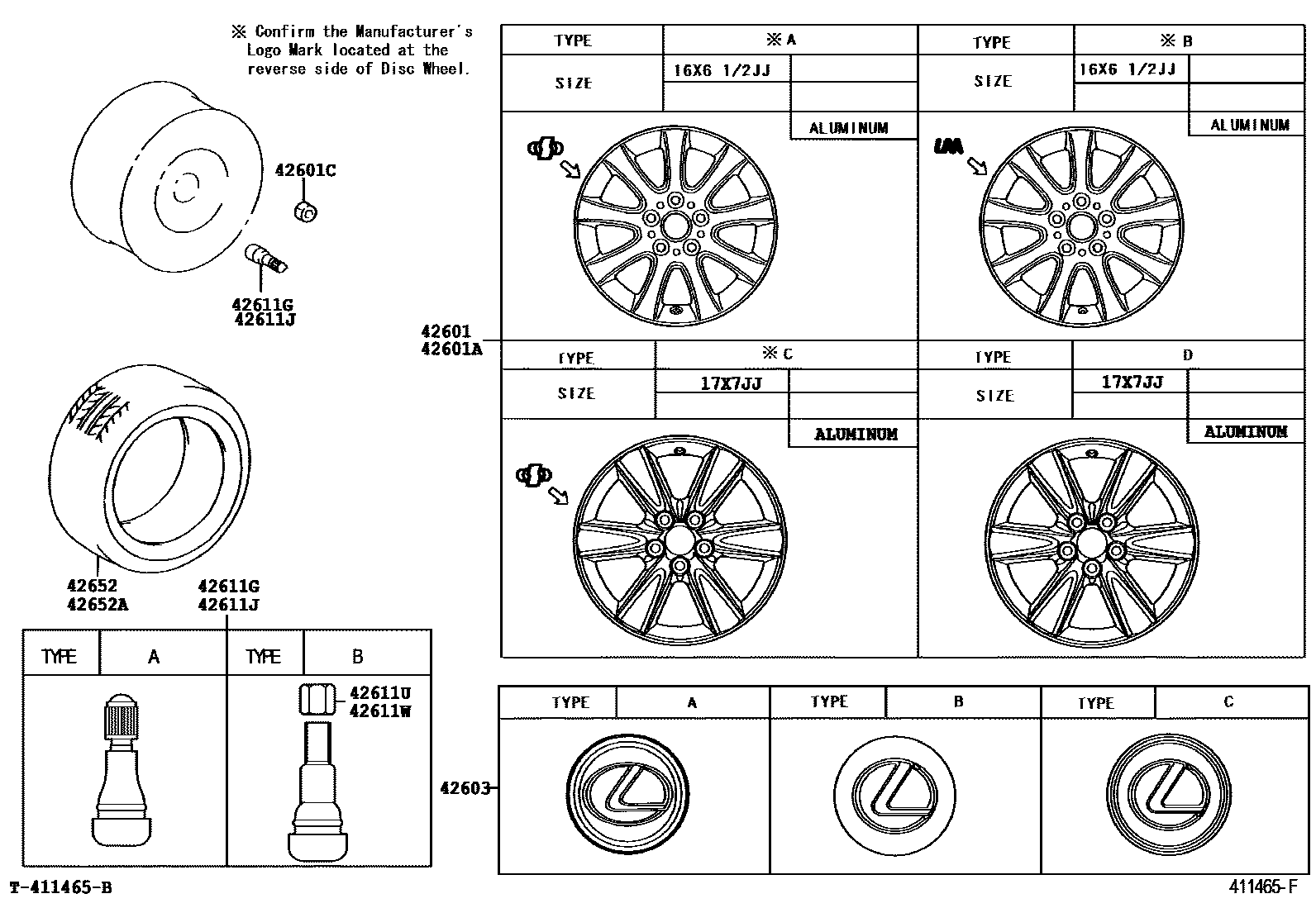 4103 — DISC WHEEL & WHEEL CAP