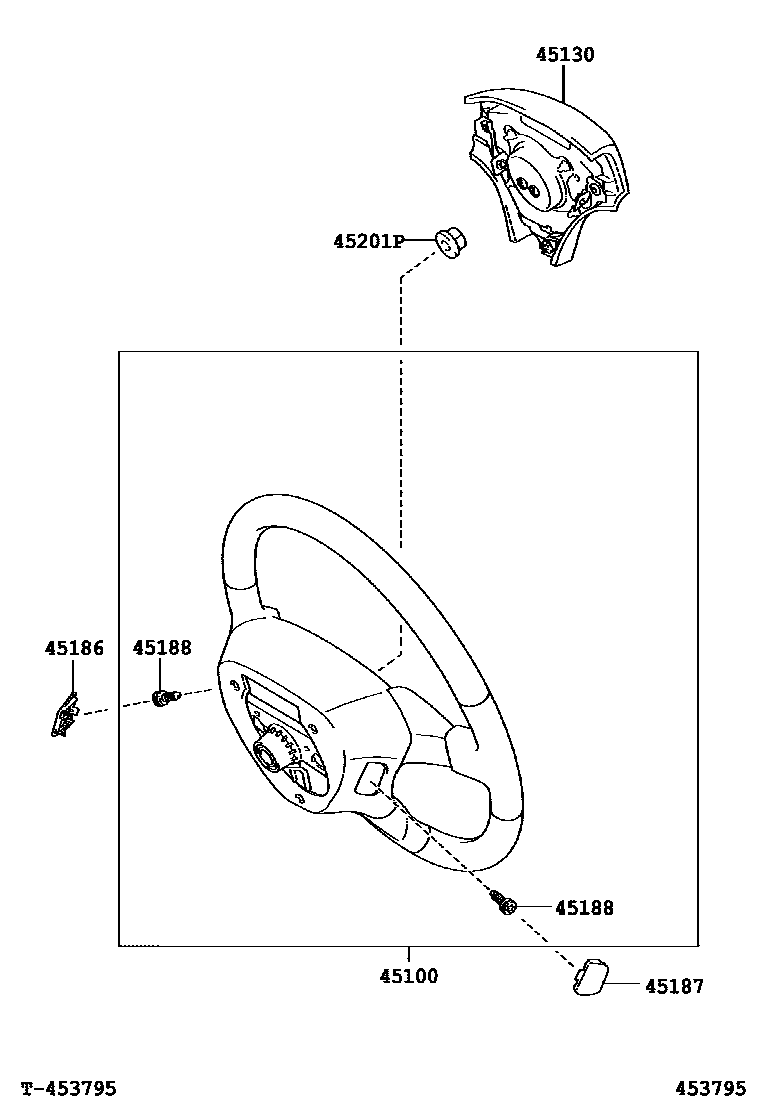 4504 — STEERING WHEEL