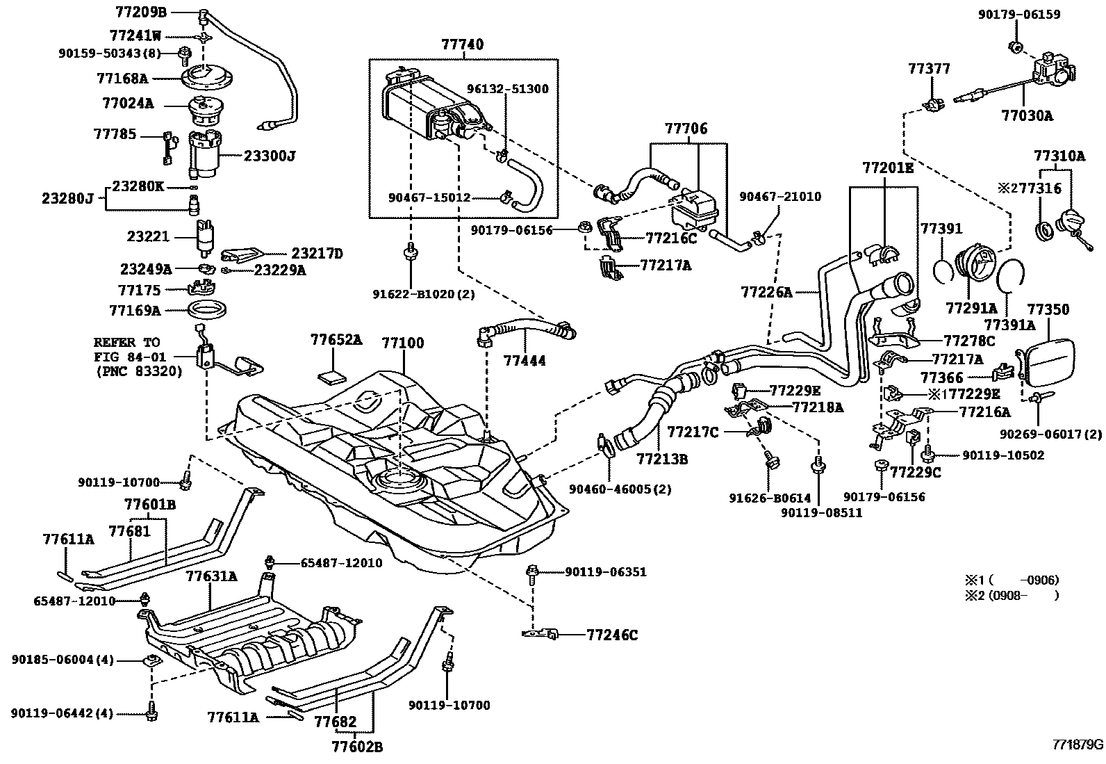 7701 — FUEL TANK & TUBE