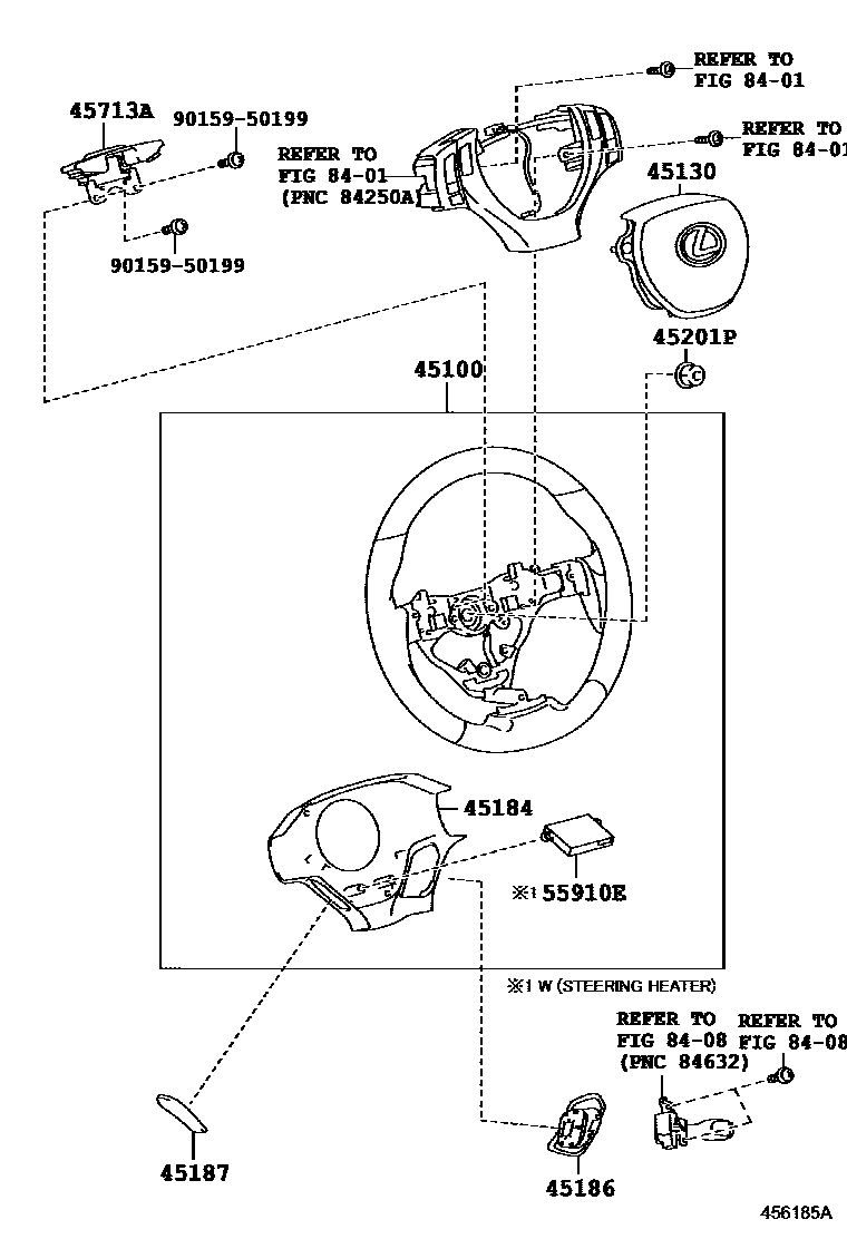 4504 — STEERING WHEEL